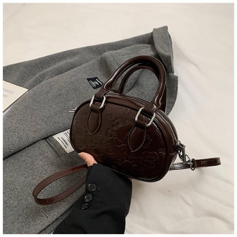 Versatile Bag Women's Autumn and Winter Retro Fashion Portable Pillow Bag Niche Commuter Messenger Women's Shoulder Bag