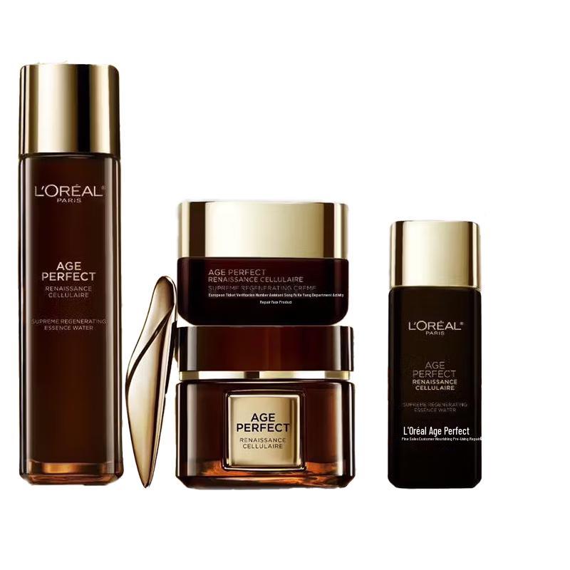 

L Oréal Gold Excellence Truffle 4-Piece Skincare Set