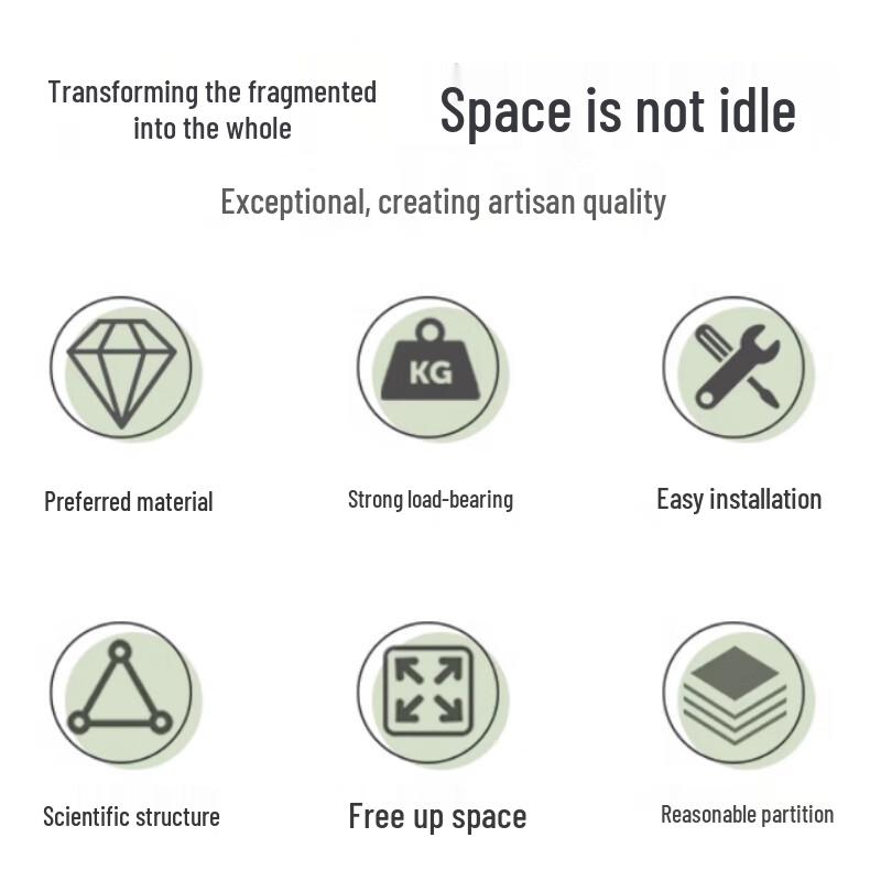 3-Tier Mobile Steel-Wood Kitchen Storage Rack