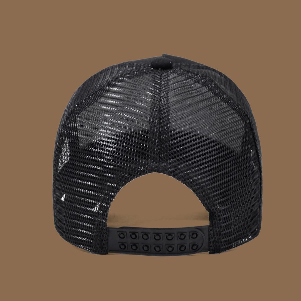 Unisex Trucker Cap with Goat Embroidery & Applique - Ideal for Daily Casual Wear, Sports and Travel