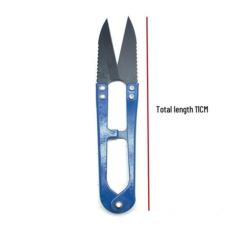 Fujian Daji Tungsten Steel U-Shaped Serrated Yarn Scissors
