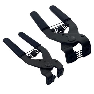 Leather Hole Puncher Pliers Ergonomic Grip Carbon Steel Hole Punching Tool For Leather Belt Shoes Purses Bag Making