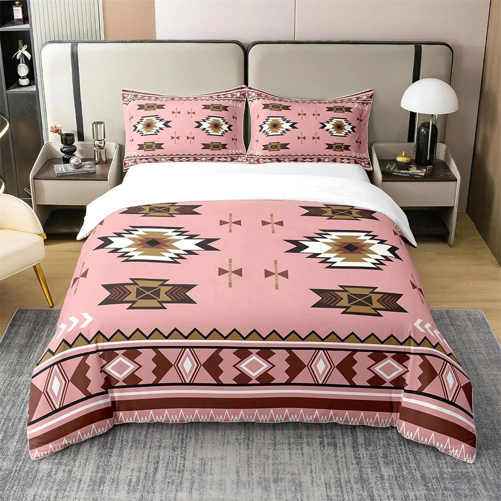 

3D Juego De Cama De Estilo Aborigen Con Estampado Animal, Funda Nórdica Y Funda De Almohada Para Cama Individual, Doble, Queen Y King. EU Single 135x200cm