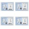New 925 Silver Charms Eiffel Tower Famous Scenic Spot Souvenirs Beads Fit 925 Bracelets Fine DIY Jewelry Gifts