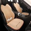 Cartoon Kitten Winter Plush Car Seat Cushion for Honda Civic, Haoying, XRV, Inspire, CRV
