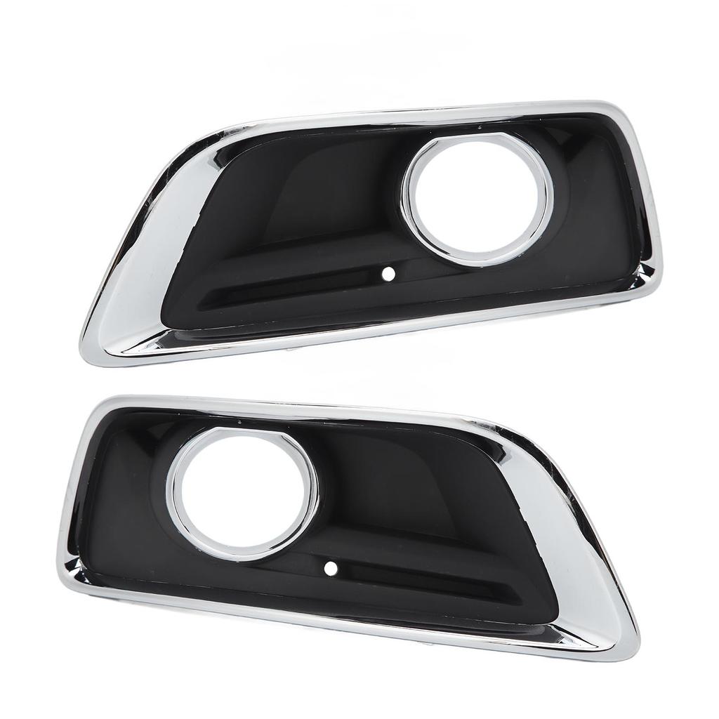1pair Fog Light Cover Grille Bezel Left Right Fog Light Frame Replacement for Chevy Malibu 2012 To 2015
