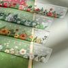 15cm Per Piece Transparent Acrylic Ruler Plant and Flower Ruler Student Measurement Tools Office Drawing Supplies