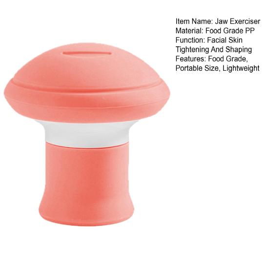 1/2/3/4/5Pcs Jaw Exerciser Double Chin Reducer Men Women Jawline Shaper Trainer Toner Portable Face Skin Tightening Sculpting Slimming Tools