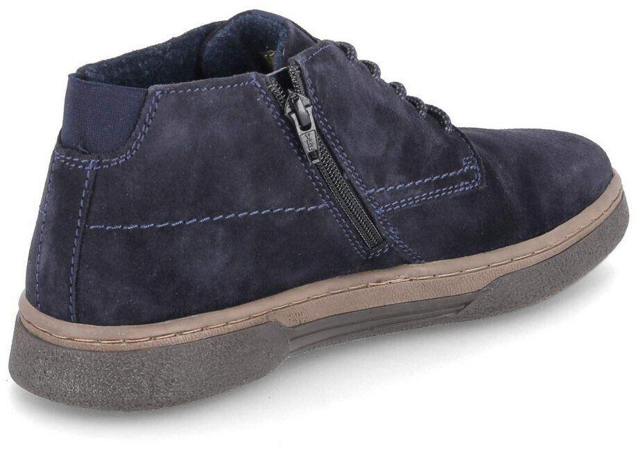 Bugatti Stiefel Knöchelhohe Stiefel in Dunkelblau aus Wildleder