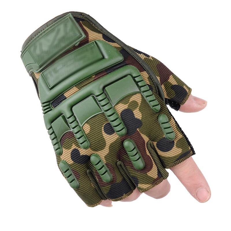 Unisex Tactical Outdoor Half-Finger Gloves