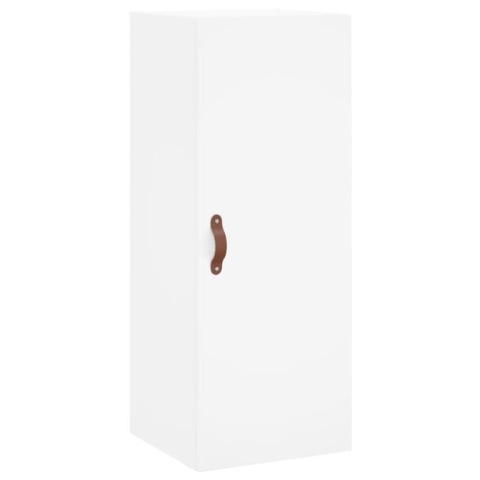 VidaXL Armoire murale blanc 34,5x34x90 cm 828828