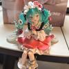 Hatsune Miku Anime Figure Toys Flower Fairy Collection MIKU Kawaii Cartoon PVC Action Figurine Model Dolls Birthdays Gifts Kids