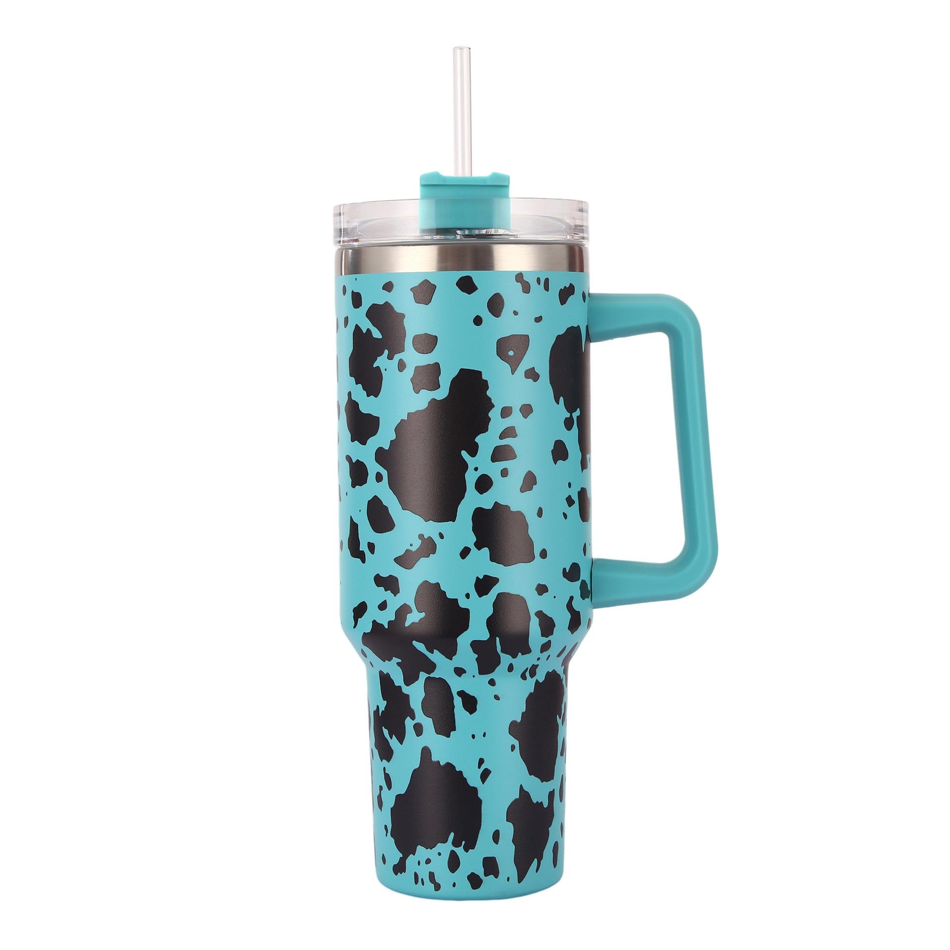 

Автомобильный стаканчик Bully для молока и льда, переносная автомобильная ручка, большая емкость для пива на открытом воздухе с соломинкой 40oz