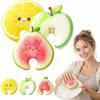 Wood Pulp Kitchen Cleaning Sponge Highly Absorbent Dish Cleaning Scrubber  Dishwashing