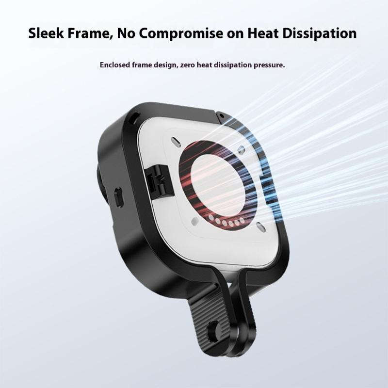 Lightweight Durability Aluminum Frame Case For GOUltra Cameras Featuring Double Claw Adapter And Orientation Adjustment