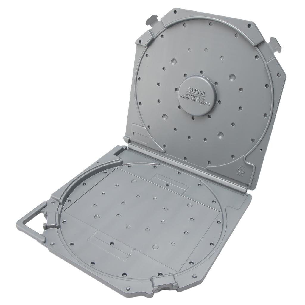 10 Inch Empty Tape Reel Storage Box Scratch Resistant Full Open Reel Sound Tape Box for Sound Tapes