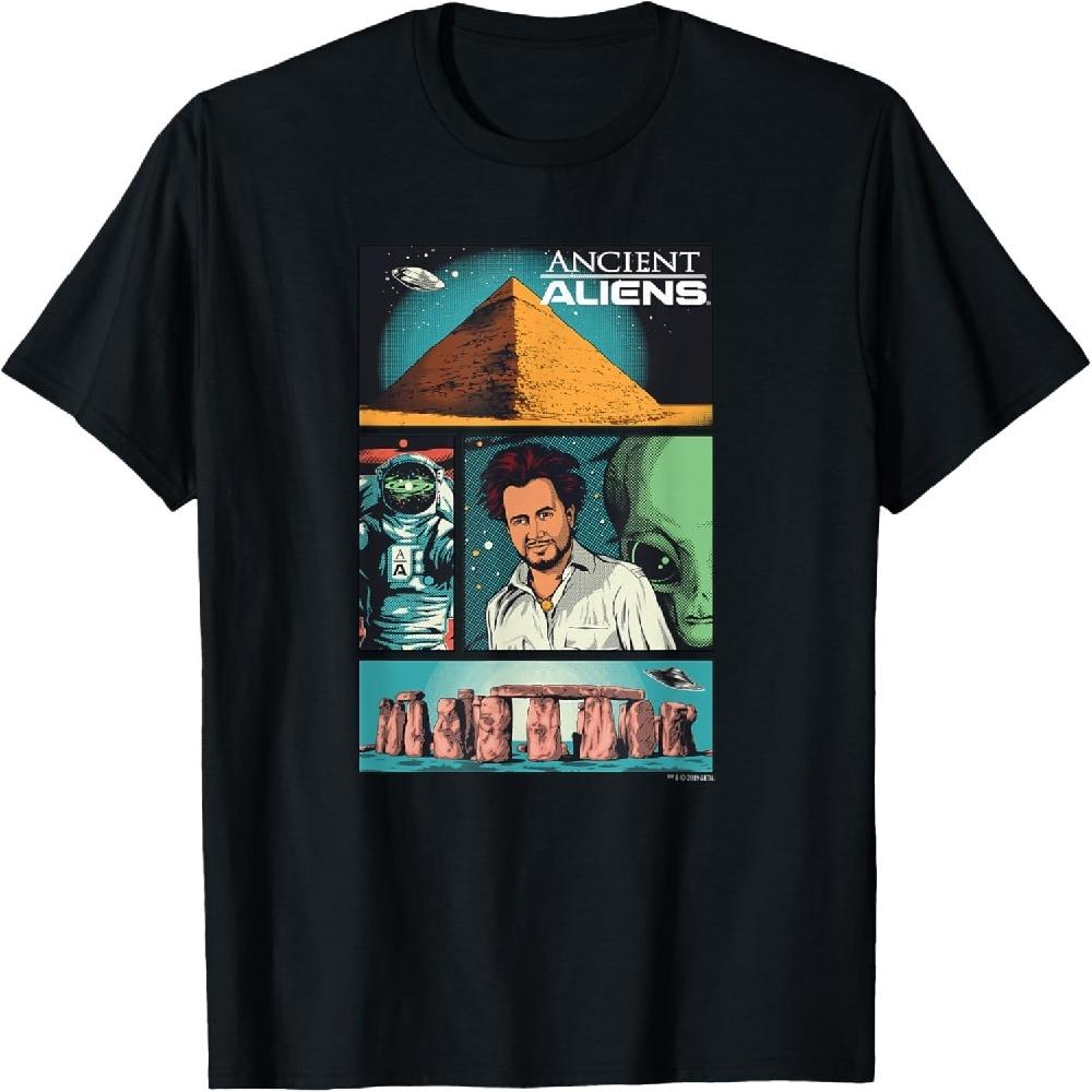Ancient Aliens Comic Page T-Shirt XXXXXL чёрный