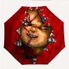 Chucky Fashionable Automatic Opening/Closing Folding Umbrella. Portable and Foldable, Ideal for Gift, Travel, and Daily Use.