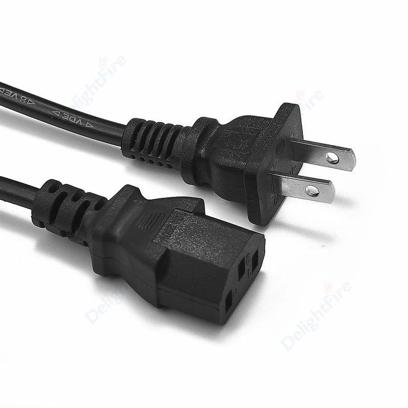 PC Napájecí kabel USA EU AU UK 3kolíkový 1,2m IEC 320 C13 Prodlužovací kabel pro napájení Napájecí kabel pro Stolní PC Monitor Router DVD