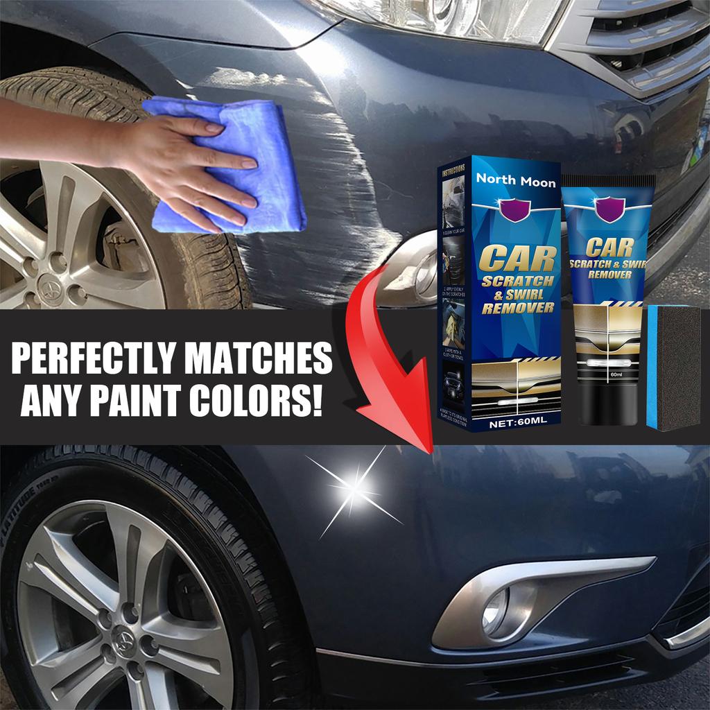Pasta per Graffi Auto Cera per la Cura Vernice Graffi Manutenzione Riparazione Vernice Ritocco Lucidatura Senza Tracce