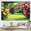 2D Rose Garden Backdrop for Wedding Photography
