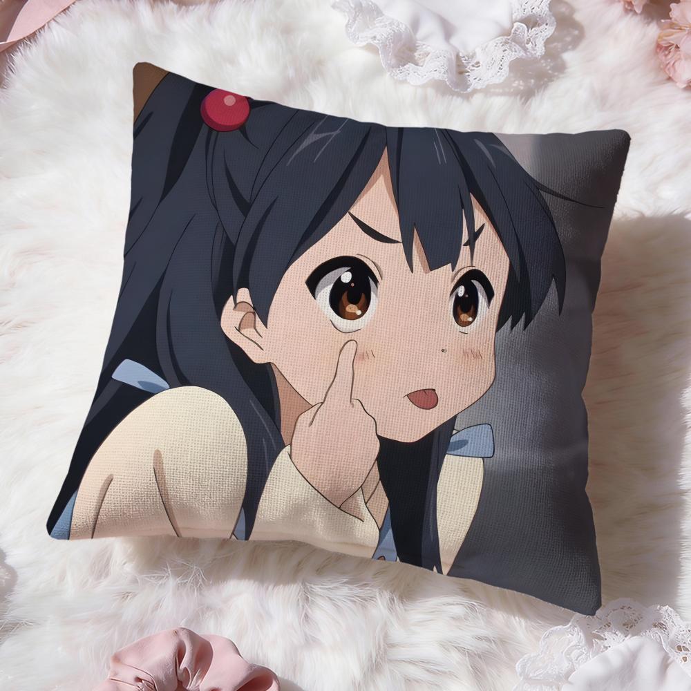 anime cute t-Tamako Market Cushion Cover Premium Comfort Reversible Pillow Cove -Two in One Design for Any Room & Car Interior