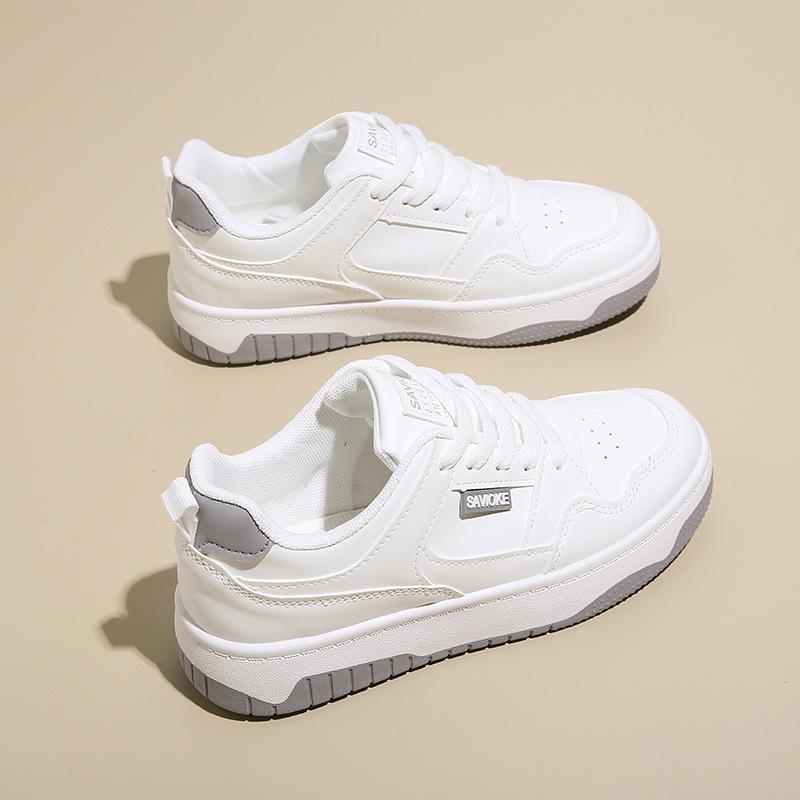 

Весенние маленькие белые туфли, новая модель, модные студенческие туфли на платформе, спортивные туфли для скейтборда, повседневная обувь 35