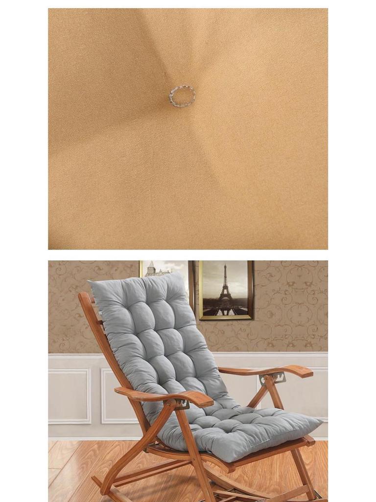 Four Seasons Living Room Rattan Rocking Chair Recliner Cushion - Single Cushion, Free Home Shipping