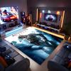 A-Assassin's Creed Bedruckter Saugfähiger Waschbarer Teppich, Rutschfeste Badezimmerteppiche, Küchenteppiche, Yogamatte, Eingangsbereich Wohnzimmer, Camping-Picknickteppiche