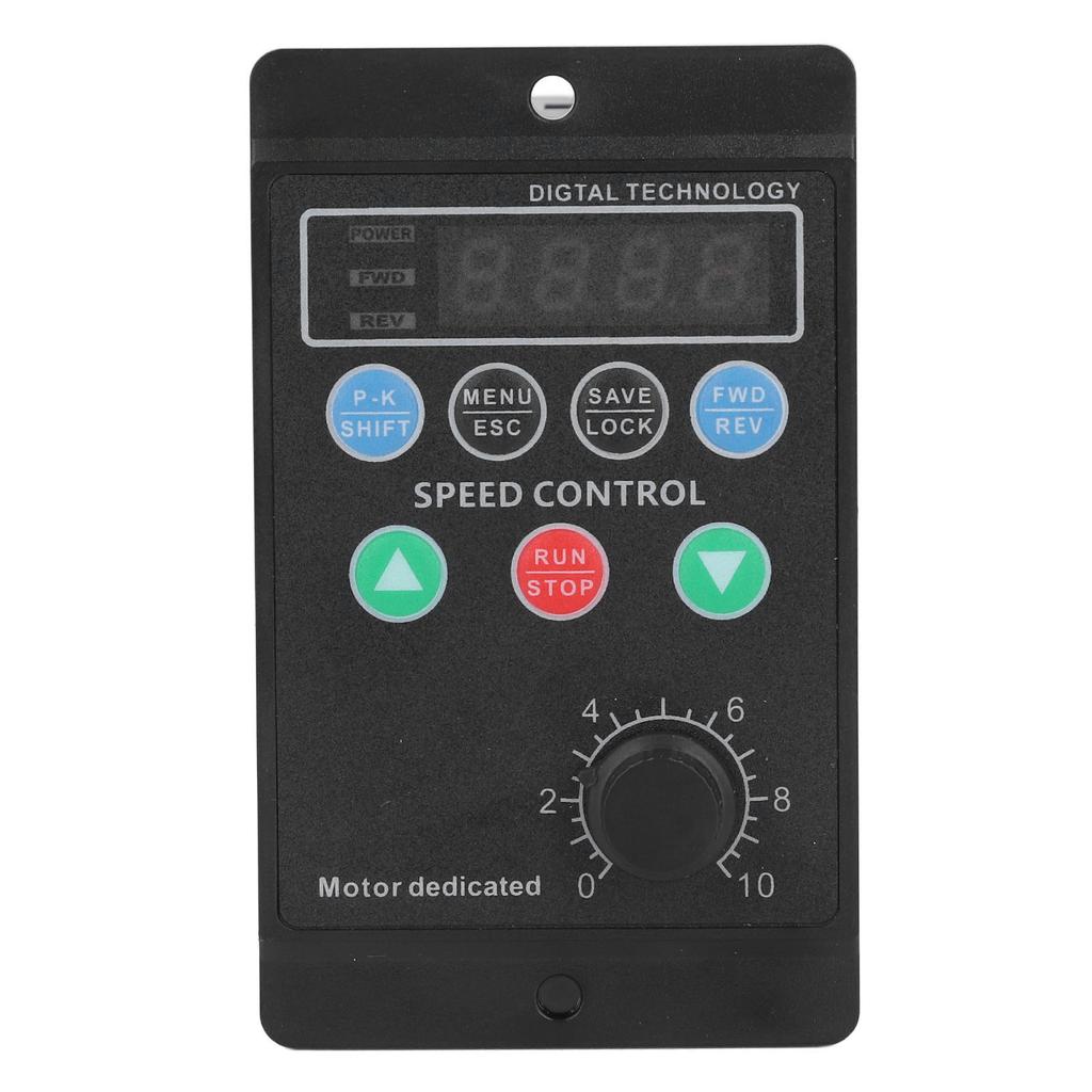 Variable Frequency Drive 30W 1PH 176-264V Input 3PH 0-220V Output 0.1-400Hz LED Display Motor Speed