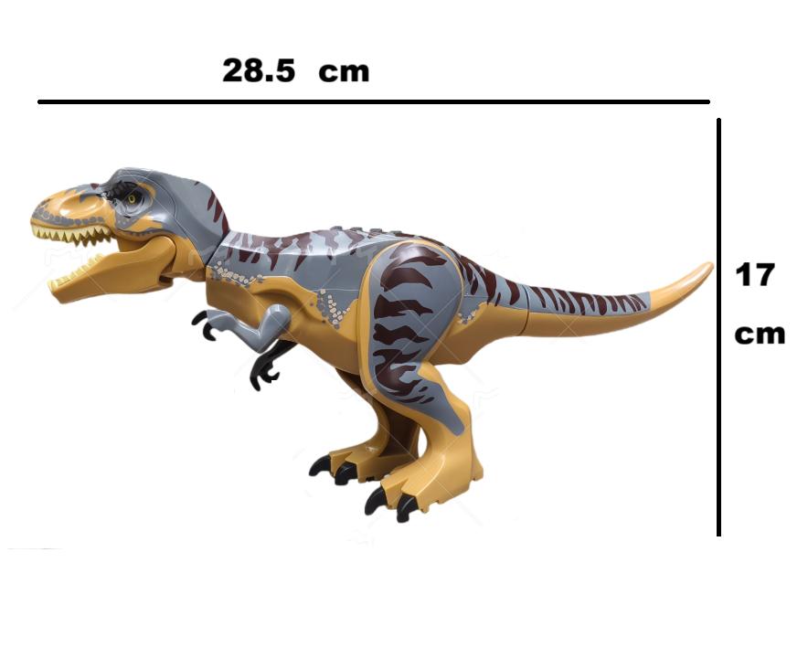 Chiński DIY Jurassic uroczy kręgosłup dinozaura drapieżny kolor Carnotaurus klocki Edukacyjne Zabawki dla Dzieci prezenty