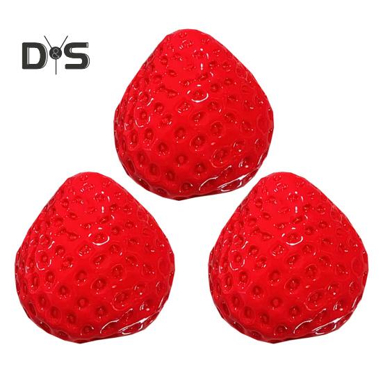 

3 шт. игрушка-сдавливание клубники, снятие стресса, красная, розовая, прозрачная, сенсорная игрушка для детей и взрослых, мягкая, TPR, мяч для снятия стресса, имитация фруктов, игрушка-фиджет красный