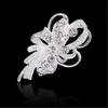 High End Diamond Inlaid Brooch, Women's High-end Feel, Chest Flower, Multifunctional Clothing Accessories