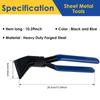 Hand Seamers Sheet Metal Tools Straight Jaw 45° Metal Bending Pliers for Bending and Flattening Sheet Metal Flattering Pliers