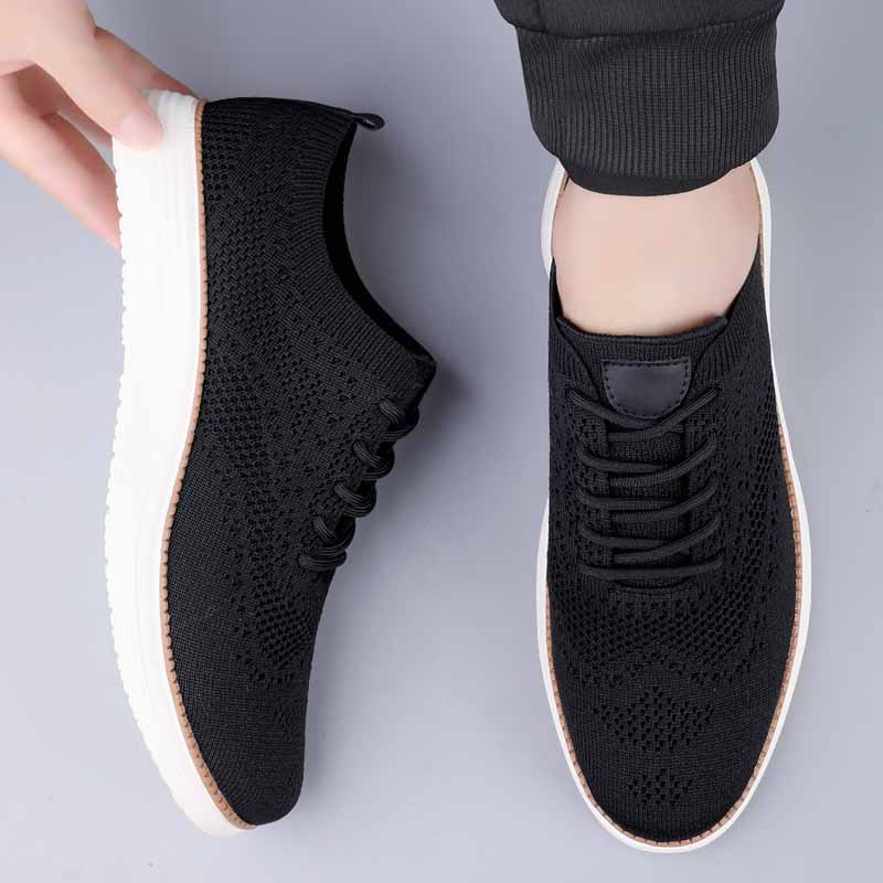 Fashion Lightweight Mesh Summer Flats Comfortable Male Driving Shoes Simple Outdoor Work Shoes Sneakers Breathable Mens Casual Shoes