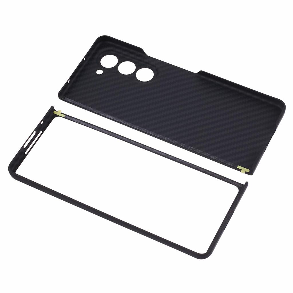 Für Samsung Galaxy Z Fold6 5G Hülle 1500D Grobe Textur Aramidfaser Handyhülle Präziser Ausschnitt