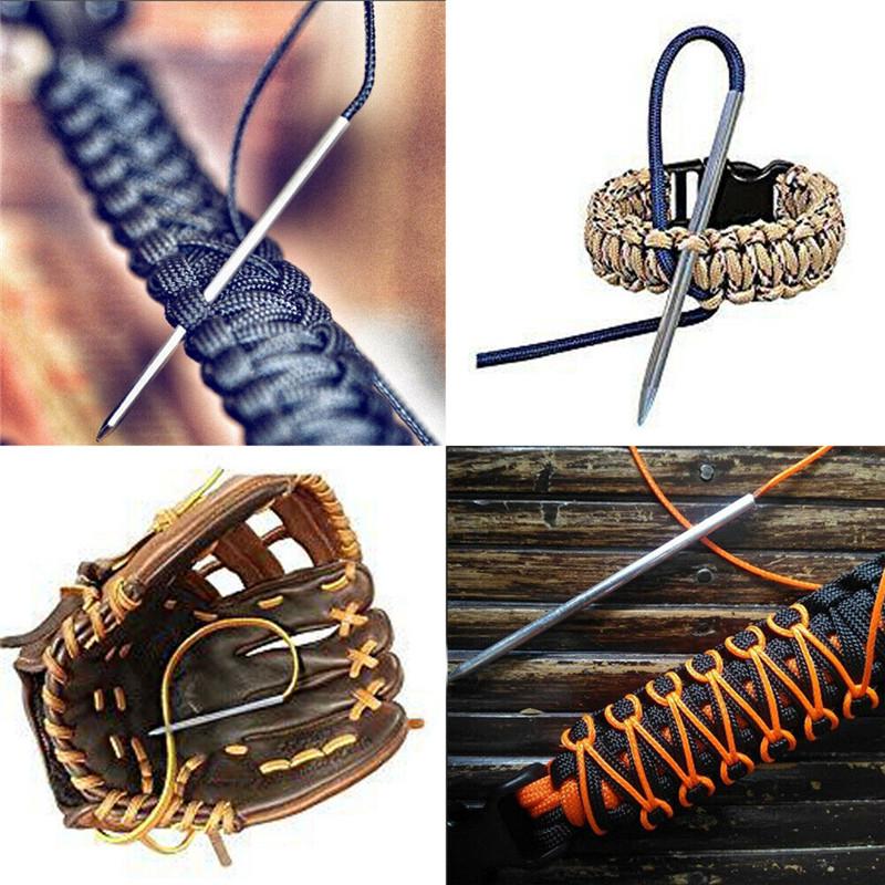 6 Pack Paracord Bracelet Stainless Steel Fid Lacing Stitching Needles Tool SetUK
