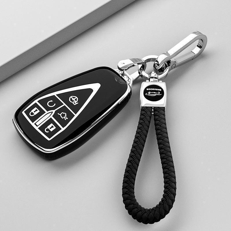 Changan Five-Button Key Case for Oshan Z6, New Energy X5 Plus, and X7 - Unik Buckle Design for CS75