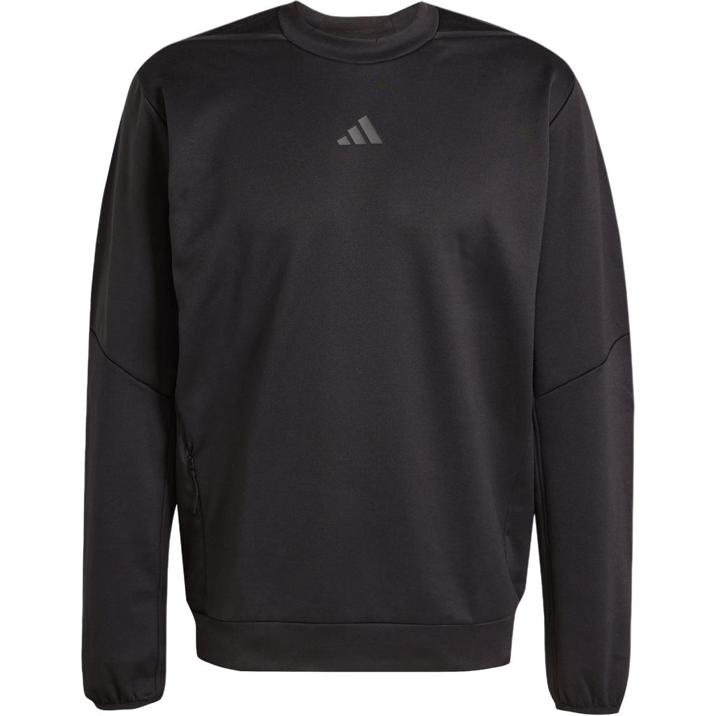 Adidas D4T FW25 Crew Sweatshirt With Logo Breathable Warm Sports Pullover Long Sleeve Men Sweatshirt KA5152