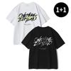 ELIMENO [Set] El Tape Deck Skin Neon Short Sleeve T-Shirt 2-Piece Set