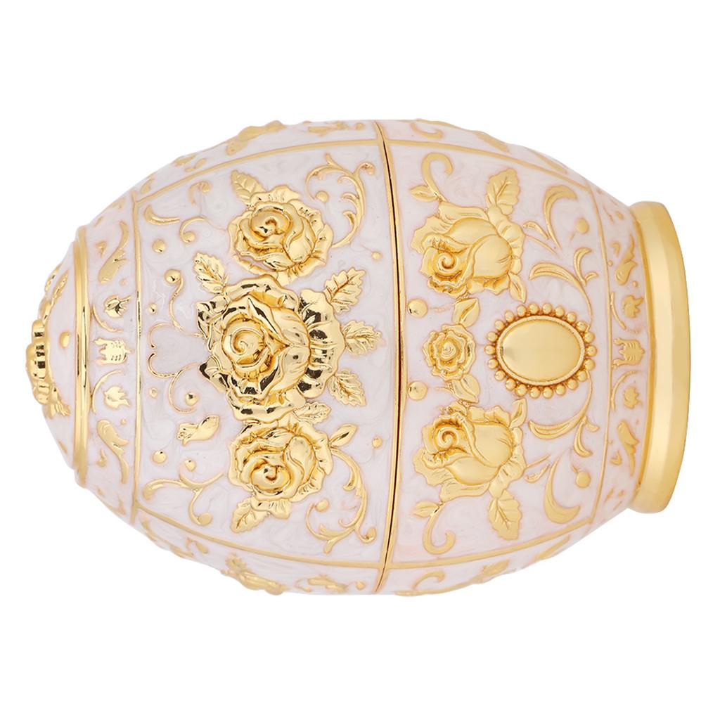 1pc Metal Zinc Alloy Toothpick Holder Flower Pattern Hand Press Toothpick Dispenser