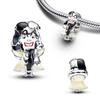 New In Golden Glow-In-The-Dark Fireflies Charm Beads Fits Bracelets Necklace Women Luxury Pendants Jewelry Festival Gifts