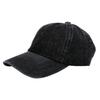 New denim baseball cap light plate pure cotton washed cap women's versatile face small sunscreen visor