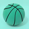 Geräuscharmer Indoor-Basketball mit hohem Rückprall für Kinder-Dribbling-Training, unbeschichtet