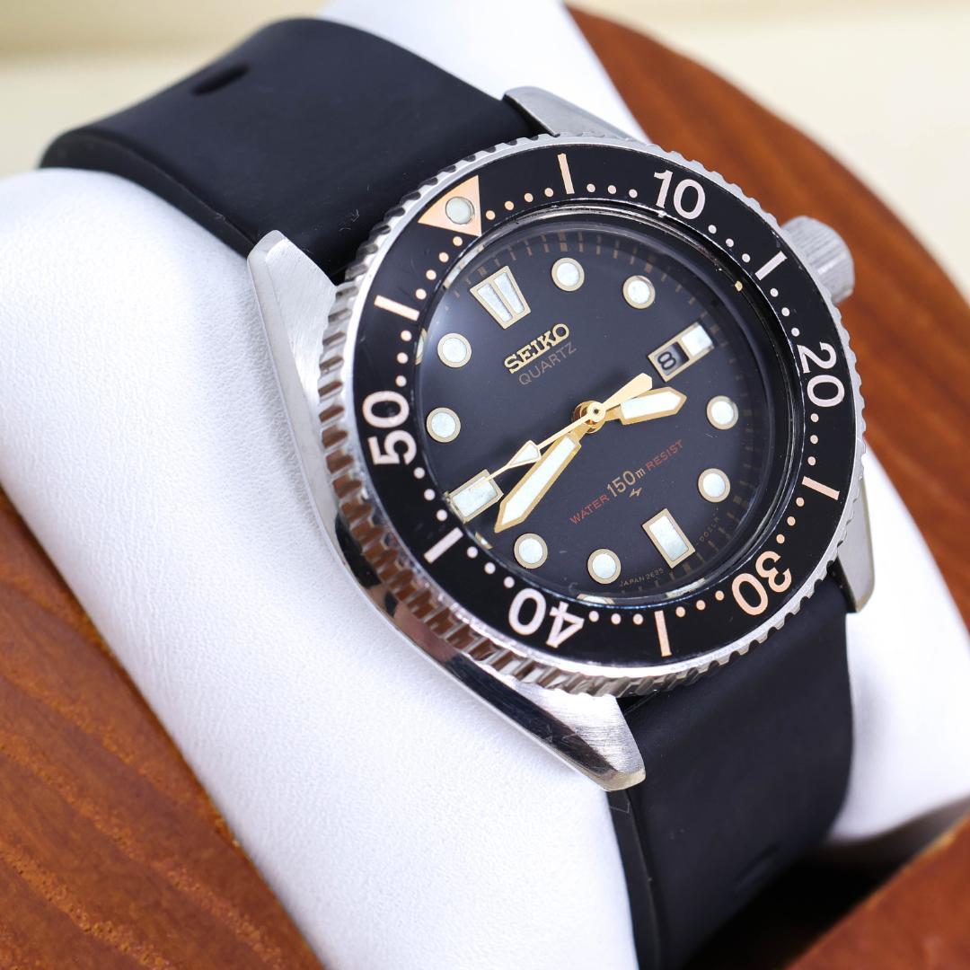 

[USED] Working SEIKO 150m Diver Watch with Rotating Bezel 2625 1379