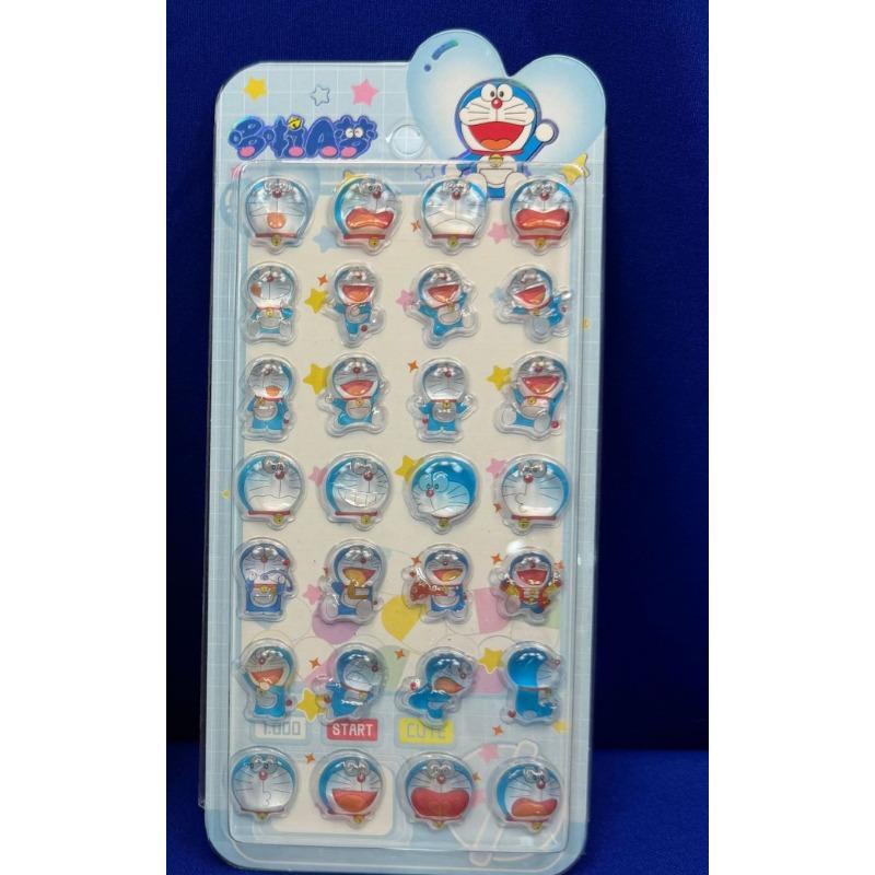 Neue Doraemon 3D Stereoskopische Kristall Aufkleber Kinder Kreative Handbücher Stereoskopische Dekorations Aufkleber