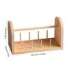 Wood Thread Holder 9 Spool Thread Spool Holder Embroidery Thread Organizers Sewing Thread Storage Stand for Quilting
