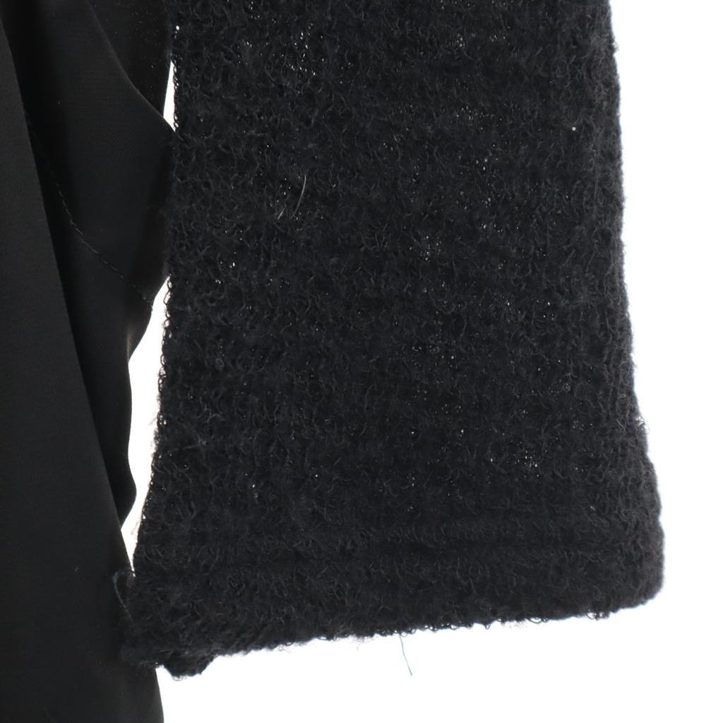ZUCCa Made In Japan Long Sleeve Knit Switching One Piece M Black Women Used