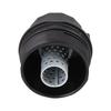 uxcell Engine Filter Housing Cap Cover Car Black for 2008-2012 Toyota Corolla Matrix Sprius Rhino On XD 15620-37010