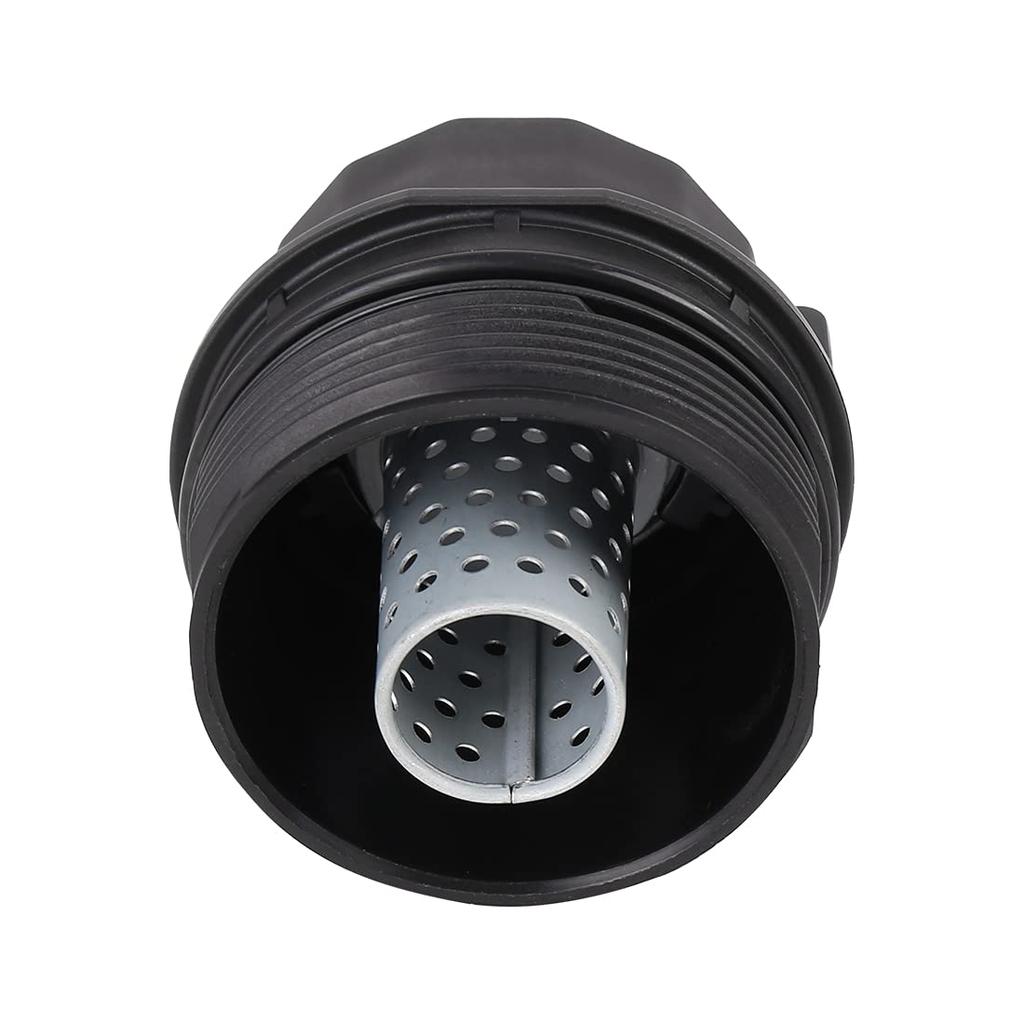 uxcell Engine Filter Housing Cap Cover Car Black for 2008-2012 Toyota Corolla Matrix Sprius Rhino On XD 15620-37010